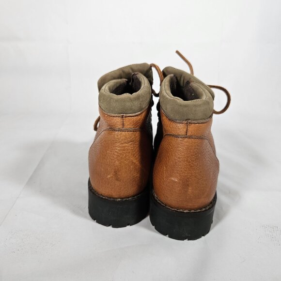 Timberland Brown Hiking Ankle Boots Women's Size 7.5 Leather - Picture 3 of 10